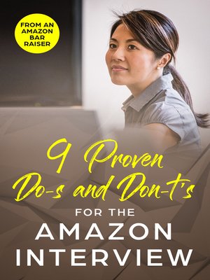 cover image of 9 Proven Do-s and Don't-s for the Amazon Interview